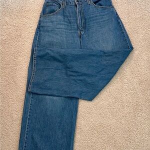 Levi's Women's Cinch Baggy Blue Jeans